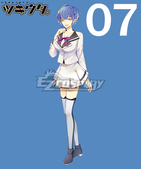 

Tsukiuta. Mizuki Himewaki Seleas July Uniform Cosplay Costume