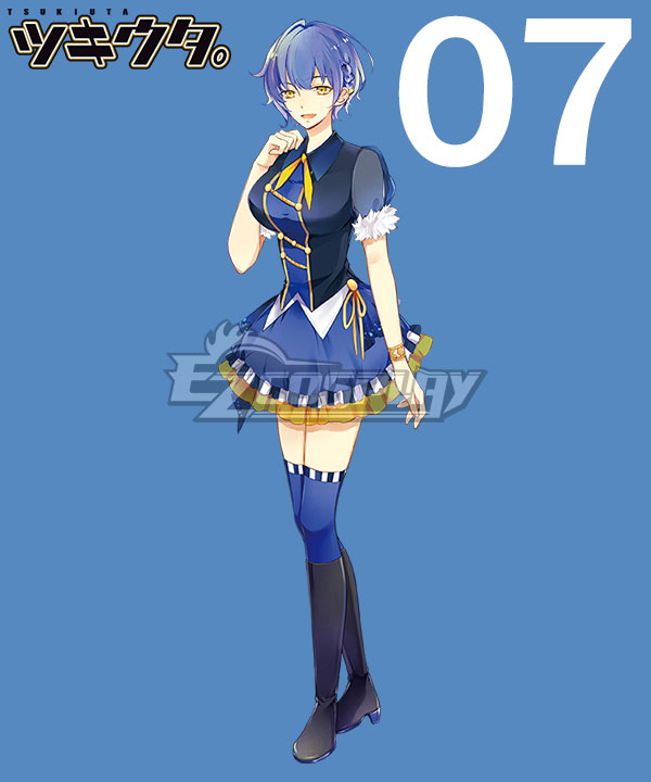 

Tsukiuta. Mizuki Himewaki Seleas July Cosplay Costume