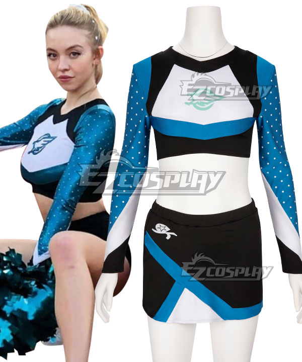 Movie Euphoria Cosplay Maddy Perez Cheerleader Uniform Dress