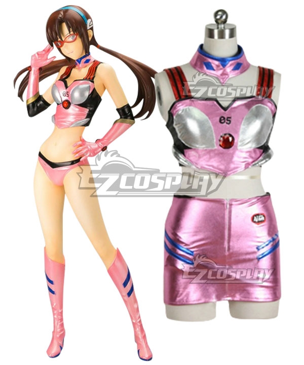 

EVA Neon Genesis Evangelion Mari Makinami Illustrious Racing Suits Cosplay Costume