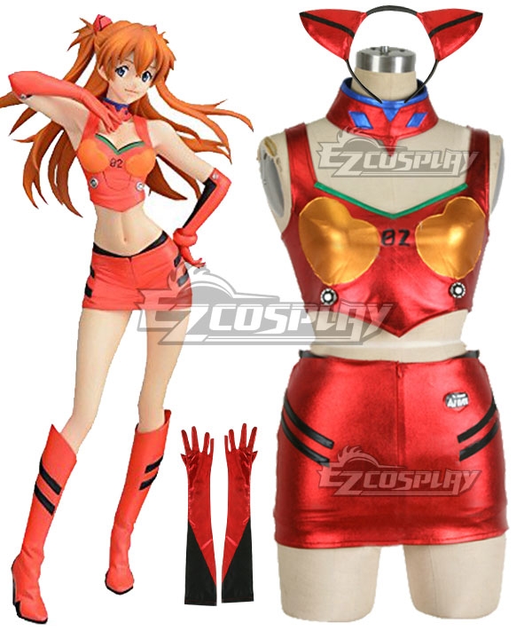 

EVA Neon Genesis Evangelion Racing: Asuka Langley Sohryu Cosplay Costume