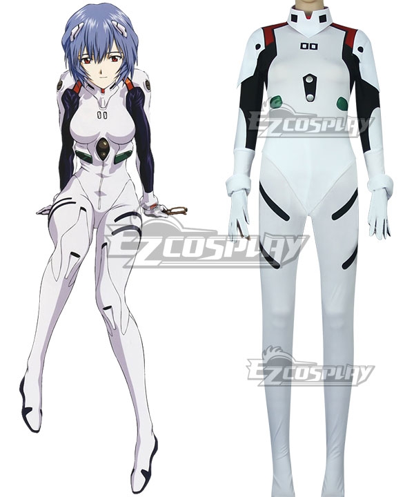 

EVA Neon Genesis Evangelion Rei Ayanami Combat Suit Cosplay Costume