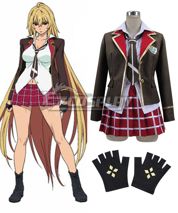 Valkyrie Drive Mermaid Mirei Shikishima Uniform Cosplay Costume