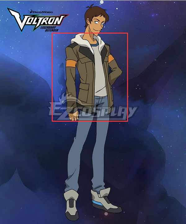 Voltron: Legendary Defender Lance McClain Cosplay Costume - Only the Top and Coat