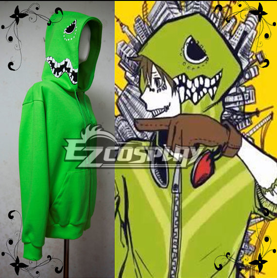 

Vocaloid Matryoshka Hoodie Green worn by Hashiyan Cosplay Costume