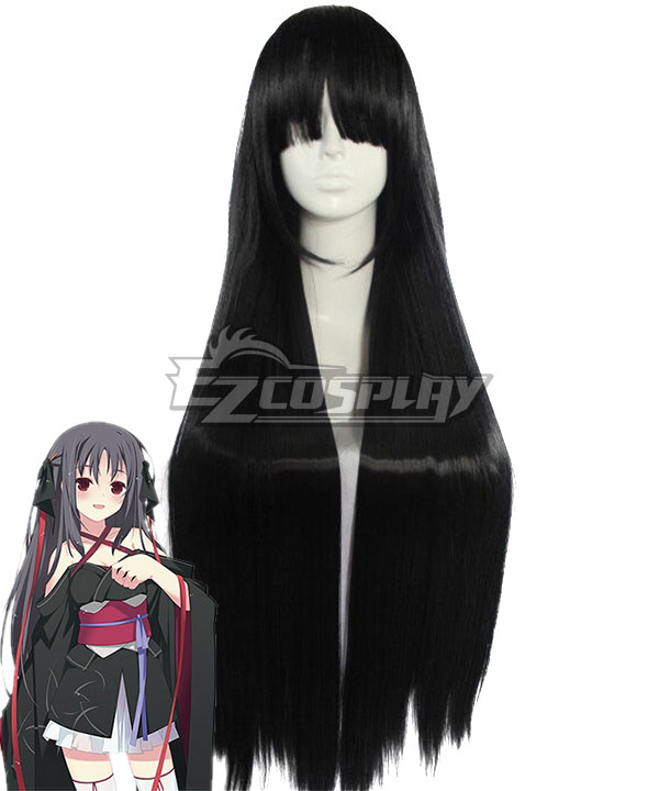 Machine-Doll wa Kizutsukanai Yaya Black Cosplay Wig