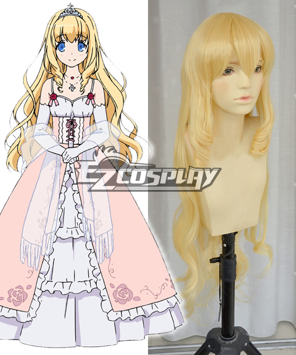 

Amagi Brilliant Park Amagi Buririanto Paku Latifah Fullanza Ratifa Fururanza Cosplay Wig