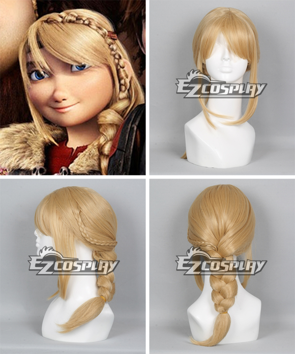 How To Train Your Dragon 2 Astrid Long Braid Cosplay Wig
