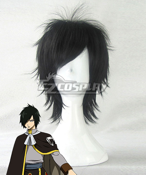 Fairy Tail Rogue Cheney Black Cosplay Wig