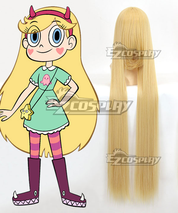 Star vs.the Forces of Evil Princess Star Butterfly Cosplay Wig