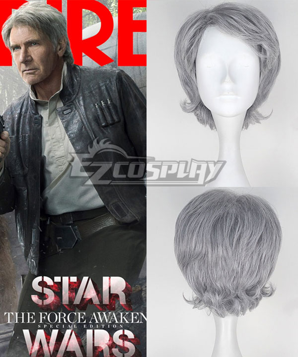 Star Wars The Force Awakens Han Solo Cosplay Wig