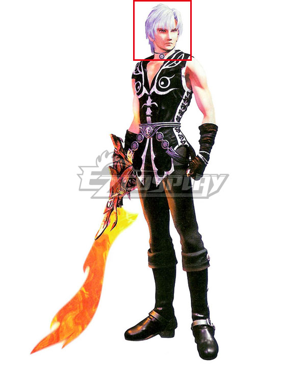 

Legend of Dragoon Lloyd Light purple Cosplay Wig