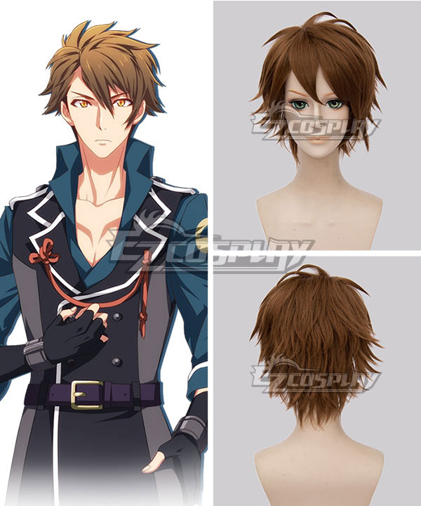

Idolish 7 Ryunosuke Tsunashi Brown Cosplay Wig