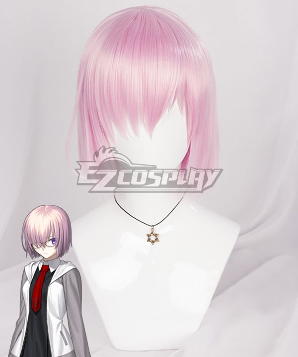 Fate Grand Order Mash Kyrielight Shielder Pink Cosplay Wig