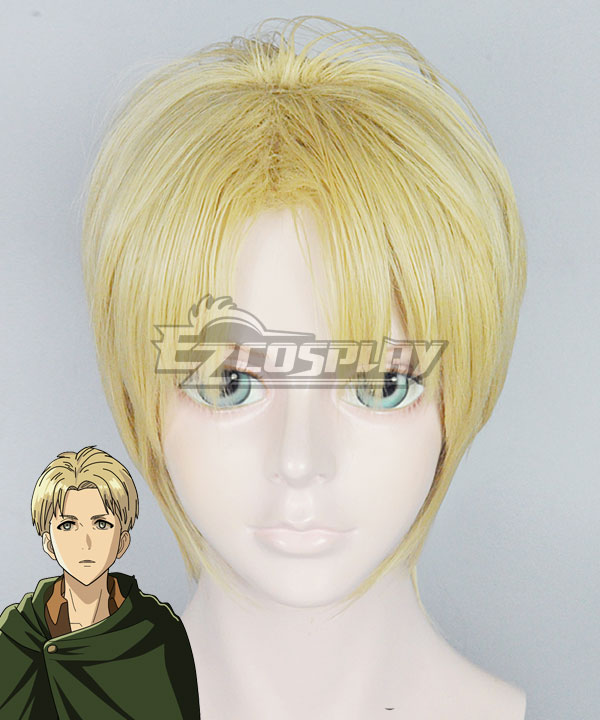 

Attack on Titan Shingeki no Kyojin Nanaba Golden Cosplay Wig