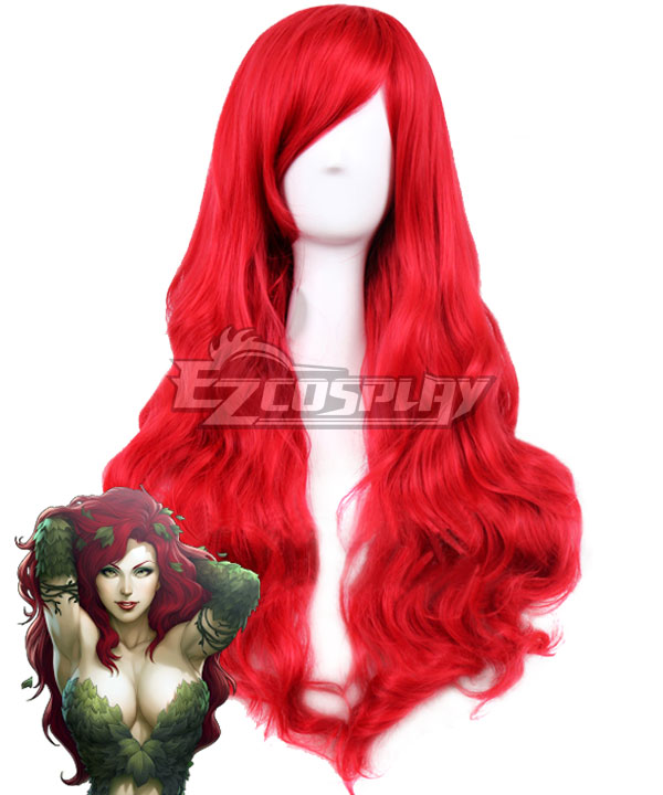 DC Batman Poison Ivy Red Cosplay Wig