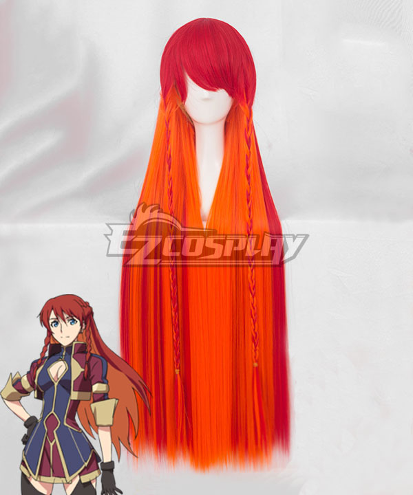 Re: Creators Selejia Yupitiria Red Orange Cosplay Wig