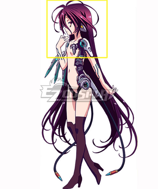 No Game No Life: Zero Shuvi Dola Purple Cosplay Wig