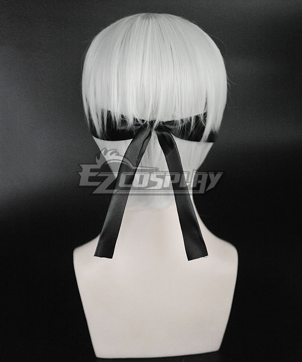 NieR: Automata 9S YoRHa No.9 Type S Mixed white Cosplay Wig