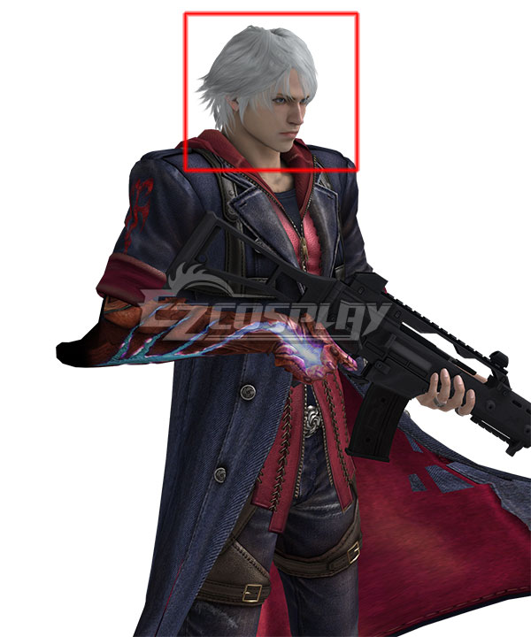 

Devil May Cry Nero White Cosplay Wig