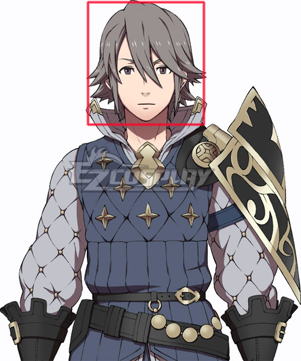 

Fire Emblem Fates Laslow Grey Cosplay Wig