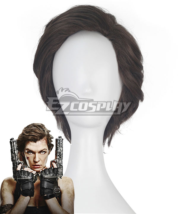 Resident Evil 6: The Final Chapter Alice Brown Cosplay Wig