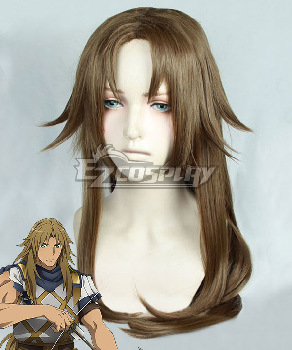 Fate Apocrypha Archer of Black Chiron Brown Cosplay Wig