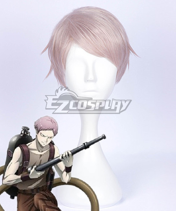 Juuni Taisen Elder Brother Tatsumi Snake Elder Brother Tatsumi Dragon Pink Cosplay Wig