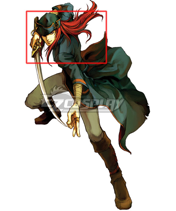 Fire Emblem Sacred Stones Joshua Red Cosplay Wig