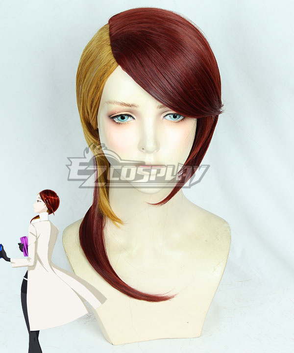 Land of the Lustrous Houseki no Kuni Rutile Golden Red Cosplay Wig - New Edition