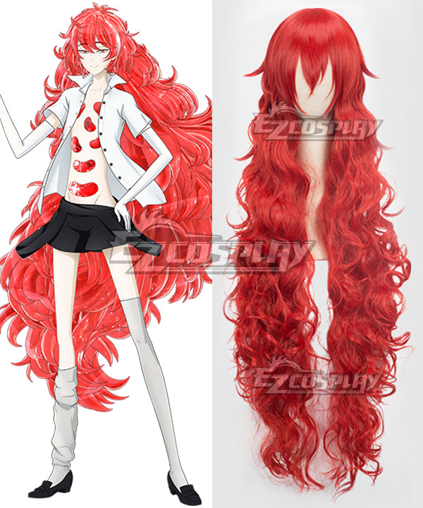 Land of the Lustrous Houseki no Kuni Padparadscha Red Cosplay Wig