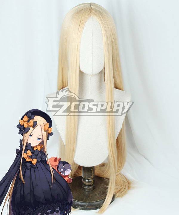 Fate Grand Order Foreigner Abigail Williams Light Yellow Cosplay Wig