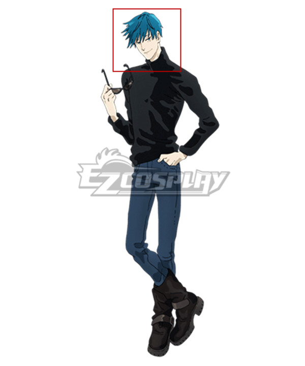 ACCA: 13-Territory Inspection Dept. Nino Blue Cosplay Wig