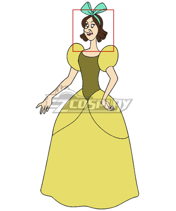 Disney Cinderella Drizella Tremaine Cinderella's Stepsisters Brown Cosplay Wig