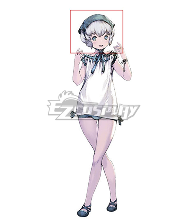 NieR Re[in]carnation Reincarnation Yonah Young White Cosplay Wig