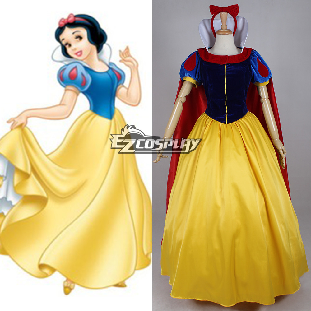 Disney Snow White Princess Cosplay Costume