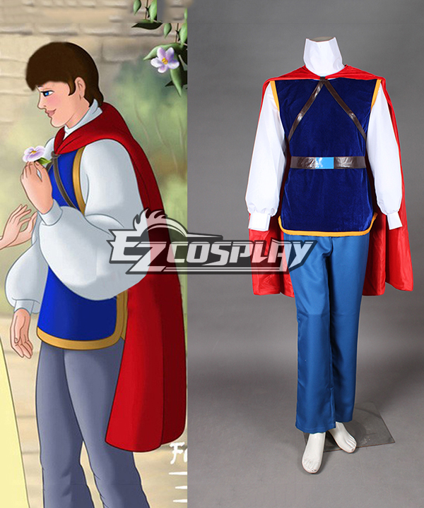 Grimm's Fairy Tales Snow White Prince Charming Cosplay Costume