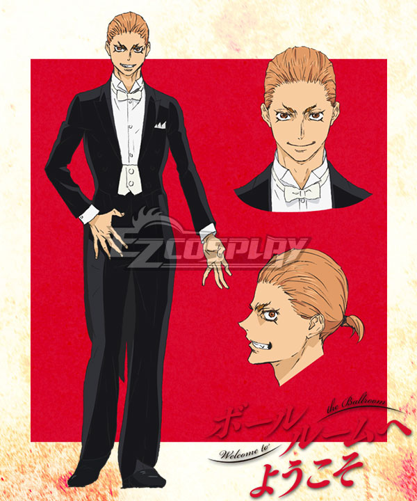 

Welcome to the Ballroom Gaju Akagi Cosplay Costume