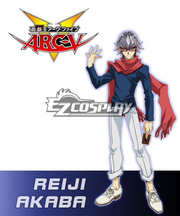 

Yu-Gi-Oh! Yugioh ARC-V Reiji Akaba Cosplay Costume