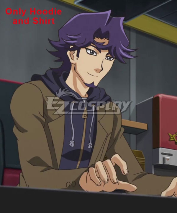 

Yu-Gi-Oh! VRAINS Shoichi Kusanagi Cosplay Costume - Only Hoodie and Shirt