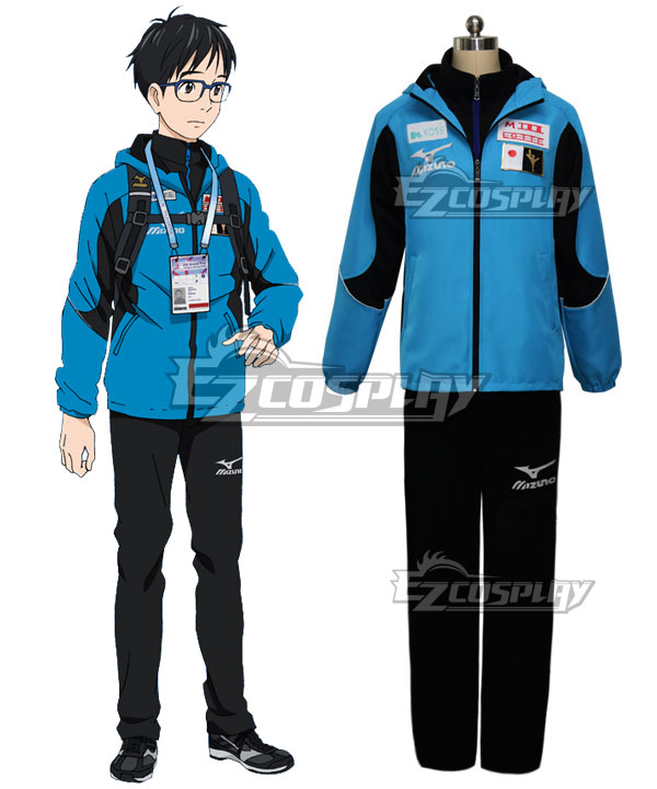 

Yuri on Ice YURI!!!on ICE Katsuki Yuuri Sportswear Suit Outfit Cosplay Costume