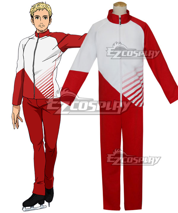 

Yuri on Ice YURI!!!on ICE Giacometti Christophe Sportswear Suit Outfit Cosplay Costume - B Edition