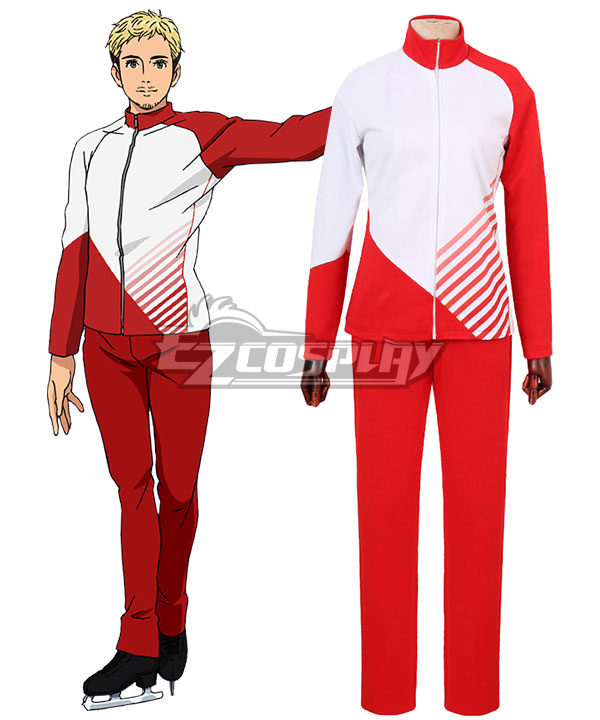 

Yuri on Ice YURI!!!on ICE Giacometti Christophe Sportswear Suit Outfit Cosplay Costume - A Edition