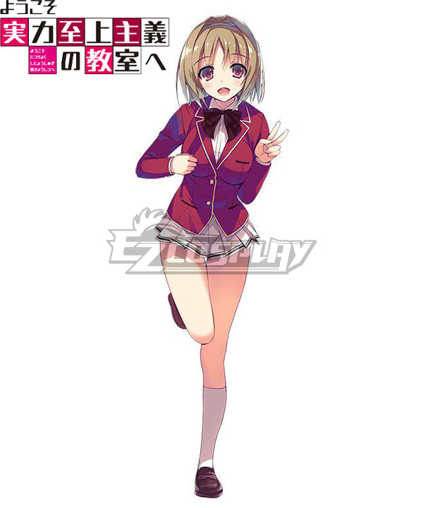 

Welcome to the Classroom of the Supreme Ability Doctrine Youkoso Jitsuryoku Shijou Shugi no Kyoushitsu e Kushida Kikyou Cosplay Costume