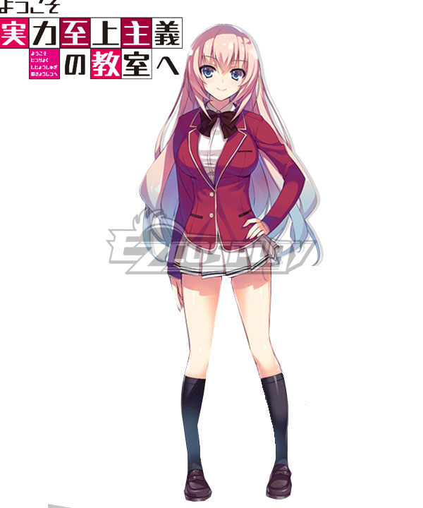 

Welcome to the Classroom of the Supreme Ability Doctrine Youkoso Jitsuryoku Shijou Shugi no Kyoushitsu e Ichinose Honami Youkoso Cosplay Costume