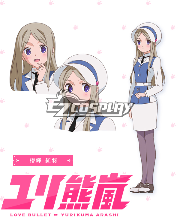 

Yuri Kuma Arashi Love Bullet Yuri Kuma Arashi Kureha Tsubaki Cosplay Costume