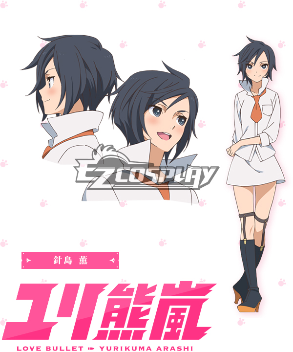 

Yuri Kuma Arashi Love Bullet Yuri Kuma Arashi Kaoru Harishima Cosplay Costume