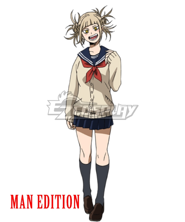 

My Hero Academia Boku No Hero Akademia Himiko Toga Cosplay Costume - Man Editon