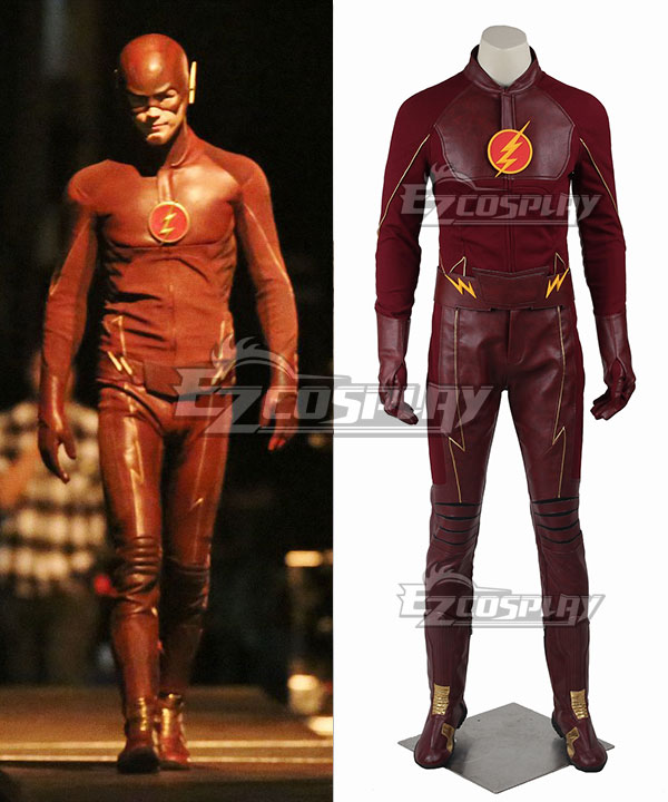 

DC The Flash Season 1 Bartholomew Henry Barry Allen Cosplay Costume