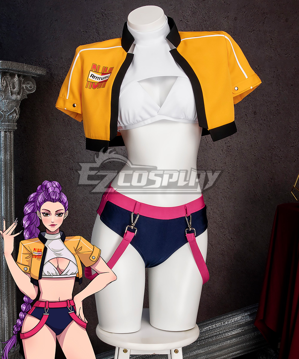 Kpop Demon Hunters Huntrix Rumi Swimsuit Cosplay Costume